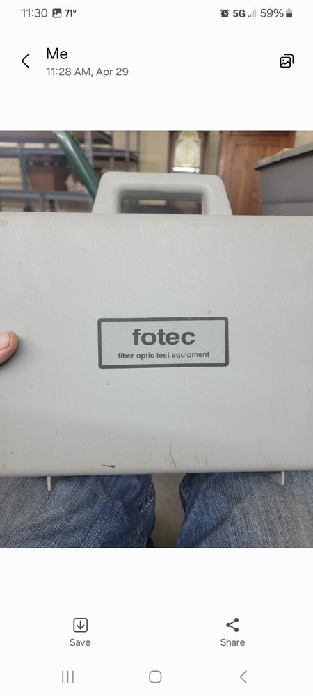 Fotec Fiber Optic Test Kit