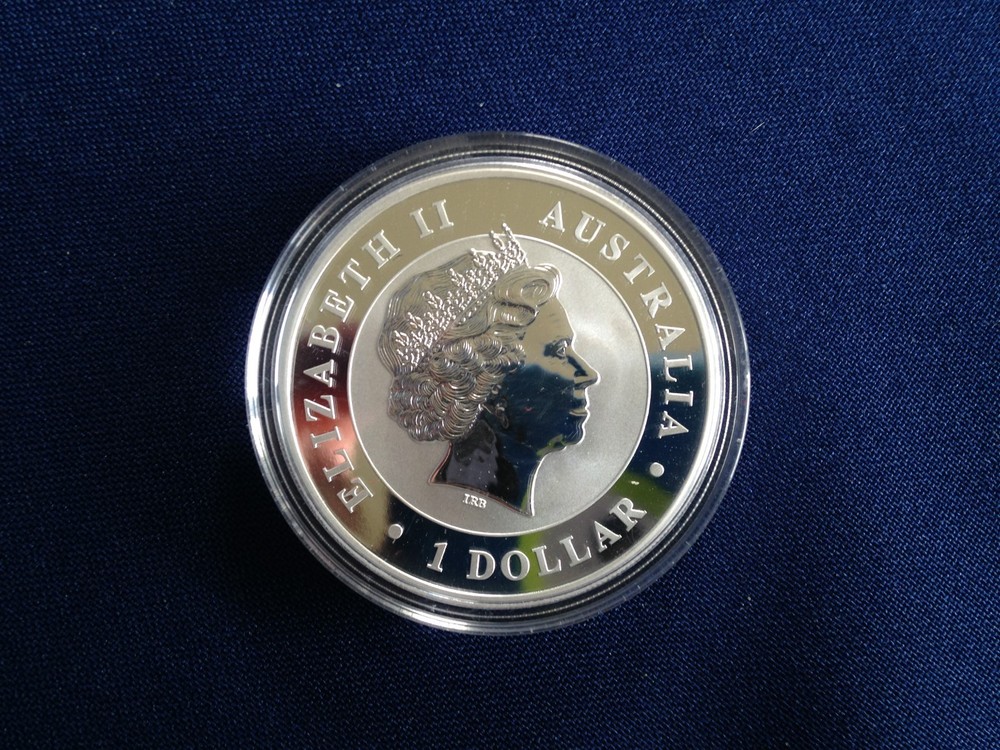 2012 Australia $1 Silver Koookaburra Gem BU One Ounce E5974
