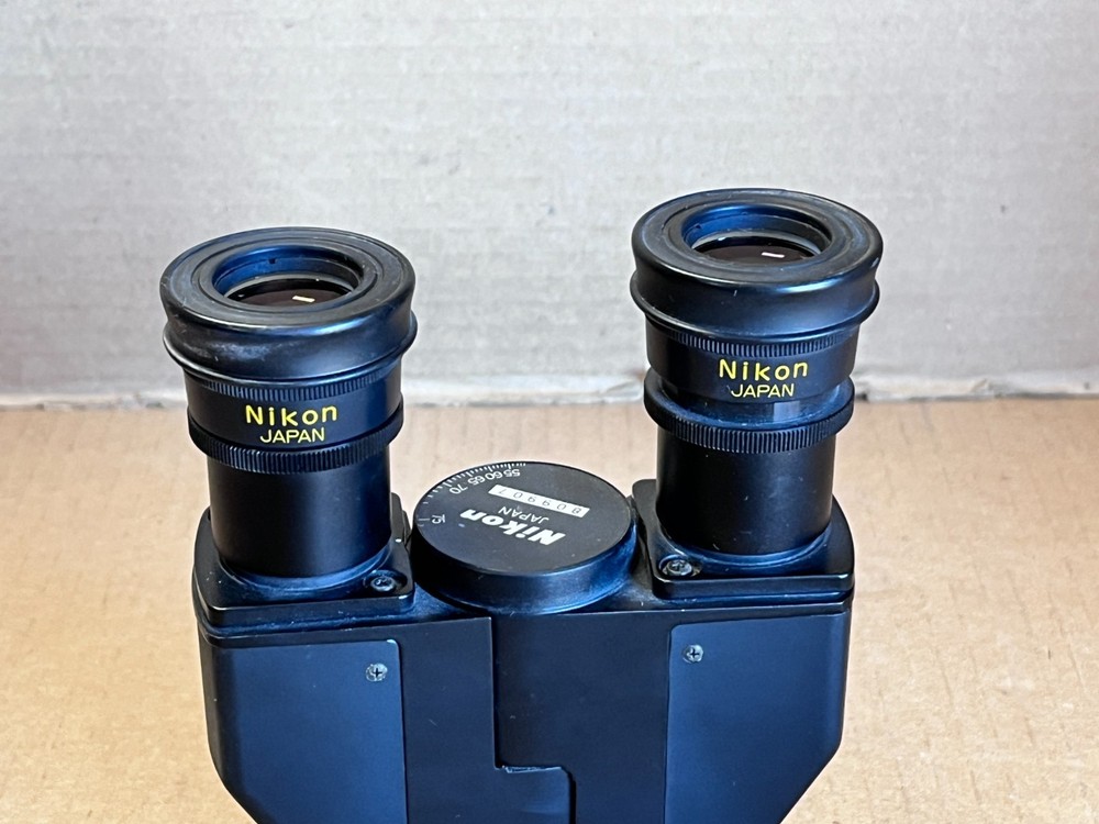 Nikon Diaphot Binocular Microscope Head with CFW10X Eyepieces