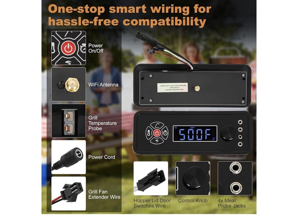 Replacement WiFi Control Board for Masterbuilt Gravity Grill 560/800/1050