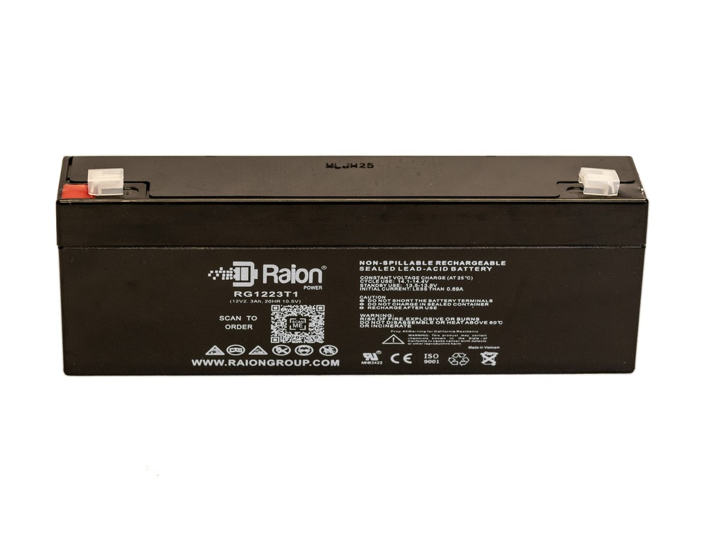 Raion Power 12V 2.3Ah Battery For Access SLA1220PC