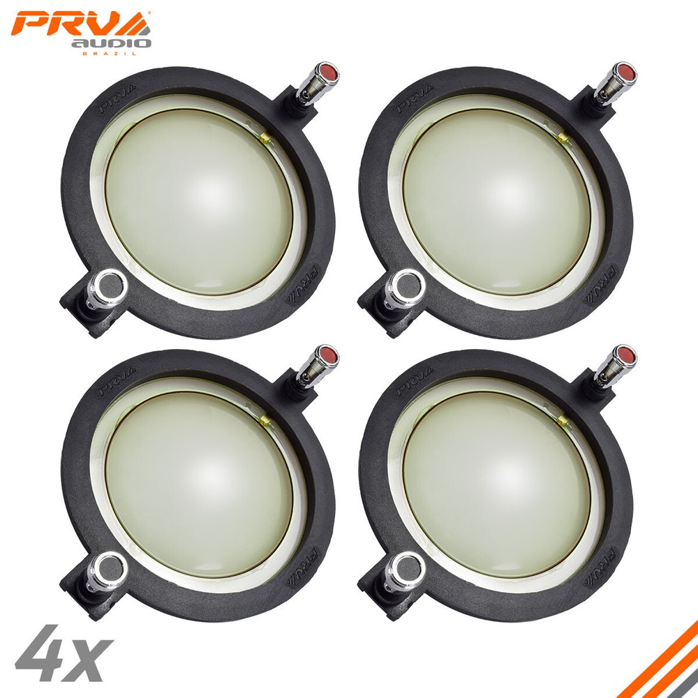4x PRV Audio RPD2500Py Original Replacement Diaphragm D2500Py and WG2500Py Slim