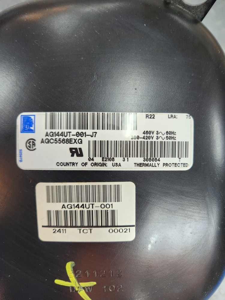 NEW!! TECUMSEH AG144UT-001-J7 COMPRESSOR