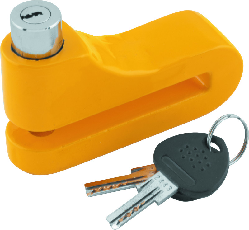 Bully Lock Disc Lock 10mm - Yellow | 132250