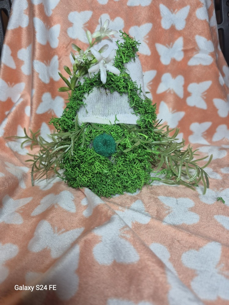 Handmade sock gnome shelf sitters