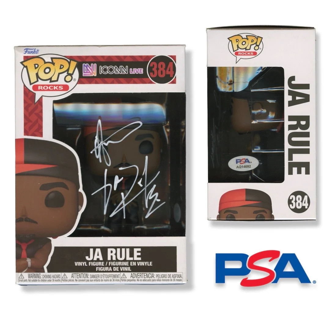 Ja Rule Signed Autographed Funko Pop #384 PSA/DNA Authenticated