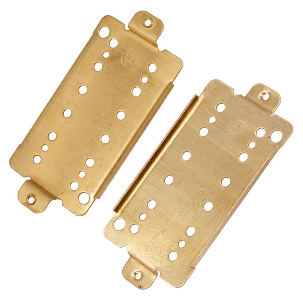 2pcs Brass Pickup Baseplate for Electric Guitar Accessory