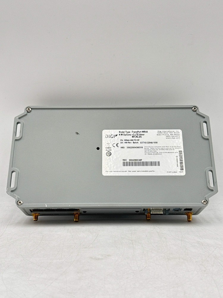 Digi TransPort WR44 - Tested