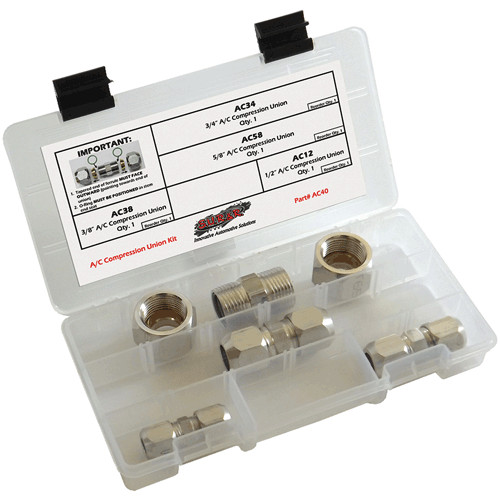 S.U.R. & R. AC40 A/C Compression Union Kit