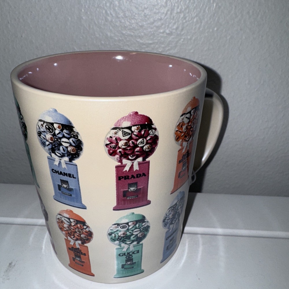 NWT Designer mug gum ball machine collection