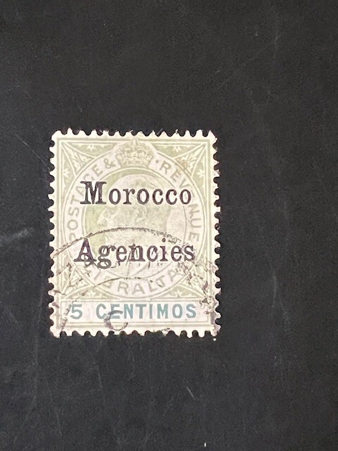 Great Britain Office in Morocco stamp 27 used