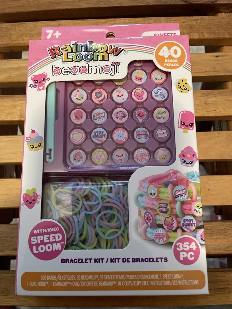 Rainbow Loom Beadmoji Sweets Bonbons Mini Set New