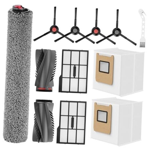 12 Pack E25 E28 Replacement Parts Kit for eufy E28 / E25 Omni Robot Vacuum,