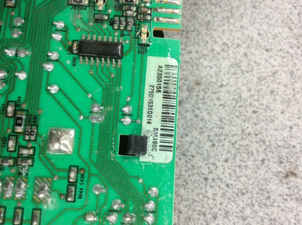 GE Washing Machine Control Board part# 275d1536g014