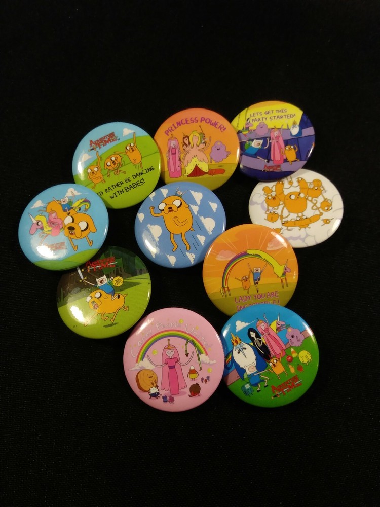 Adventure Time Small Badge Button U PICK