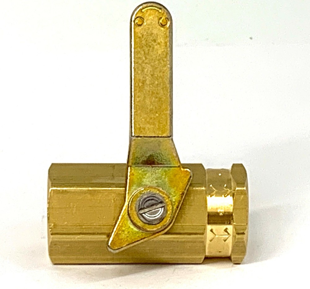 1/4" Brass Ball Valve