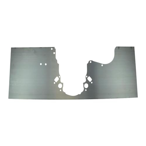 LSX Front Engine Plate w/ Alternator Hole Solid Motor Mount Block Camaro LS