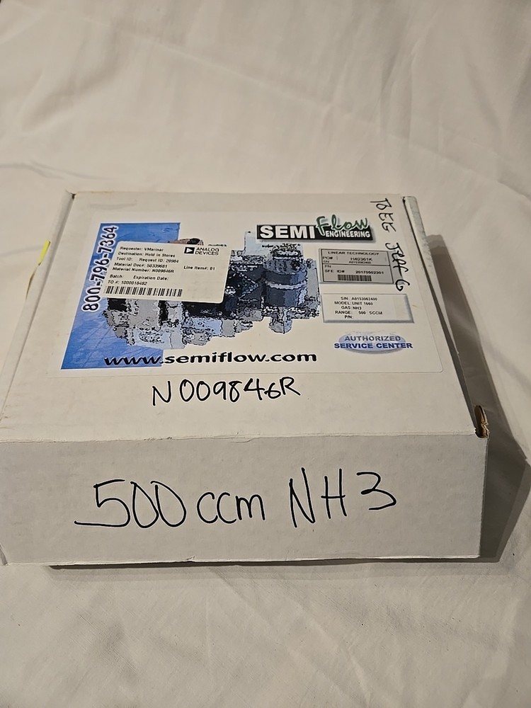 UNIT Instruments UFM-1660 Mass Flow Controller, 500 SCCM, NH3 Gas