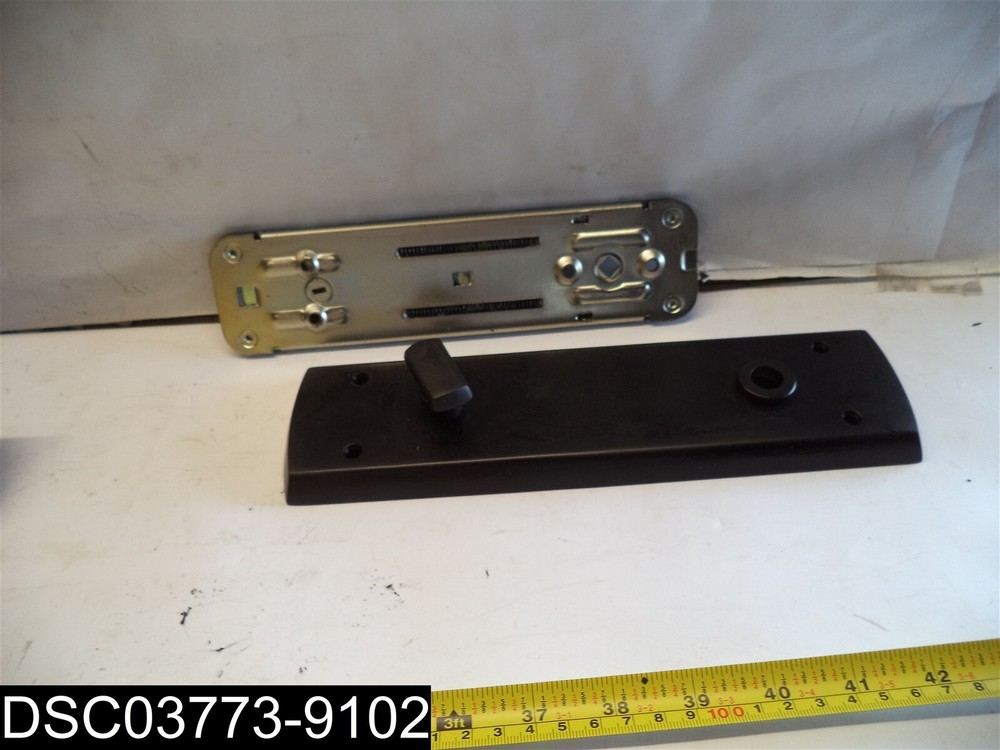 MISSING LOCK: Baldwin 5355 Stonegate Satin Black Right Handed Door Locks
