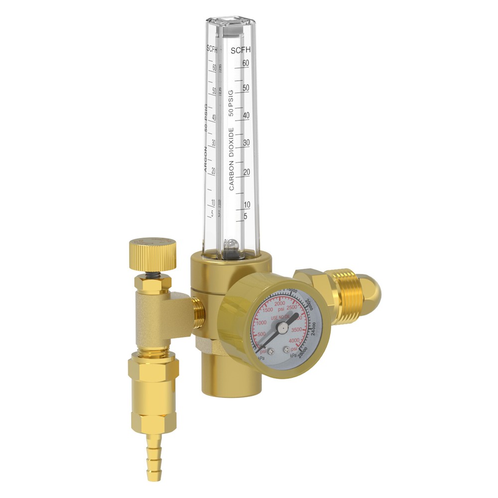 Argon/CO2 FlowMeter Regulator for TIG/MIG Welding