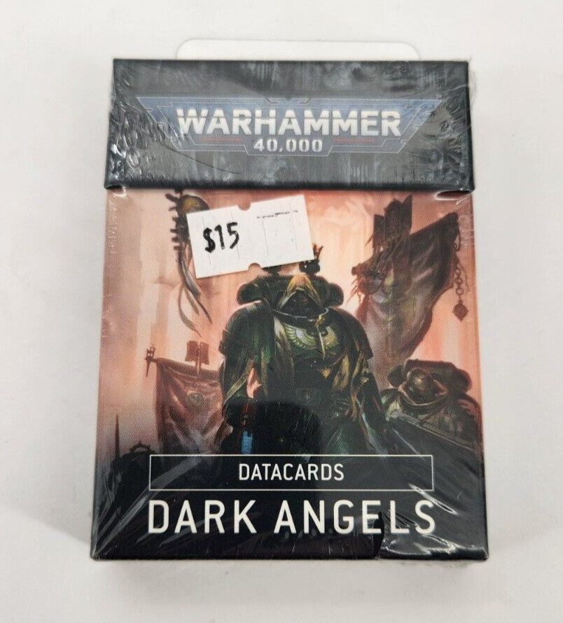 NEW!!! Games Workshop Warhammer 40k Datacards: Dark Angels