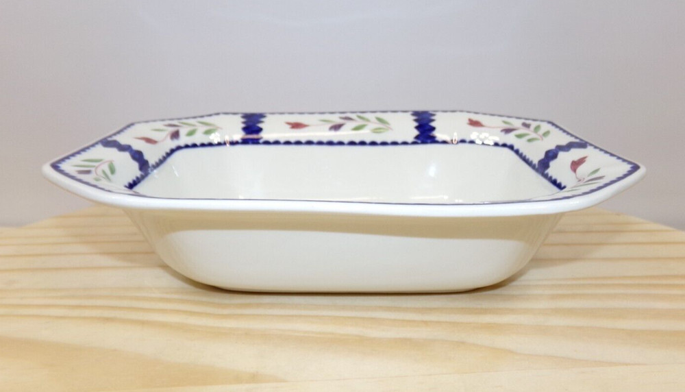 Adams English Ironstone Lancaster Oval / Rectangular Serving Bowl