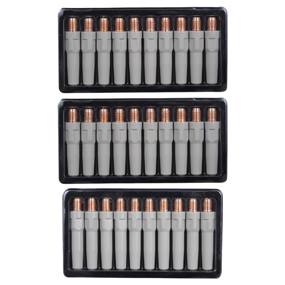 10Pcs Welding Nozzle Tips Diffuser Connectors Holders Torch Welding Nozzle 0....