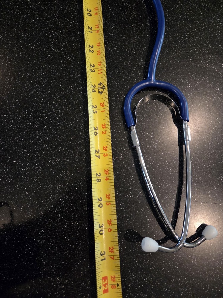 Vintage Blue Stethoscope