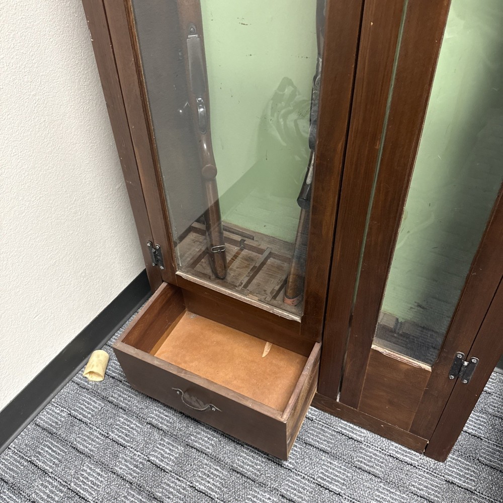 Cool Antique Gun Cabinet