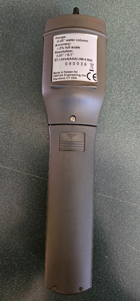 Omega Engineering HHP680 Basic Manometer for Ultra Low Pressure Ranges