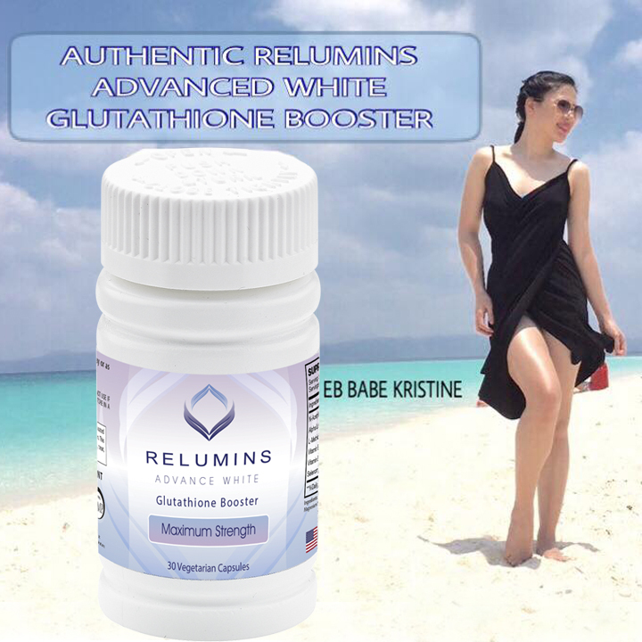 Authentic Relumins Advanced White Glutathione Booster Max Strength