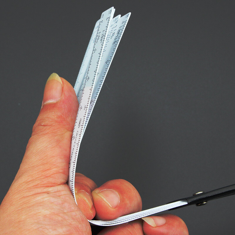 2Pcs Scale Ruler 19cm Engineer Scale Architect Rulers Plastic