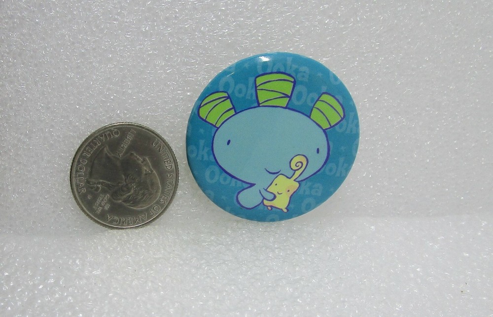 Maryoku Yummy Ooka Button Pin