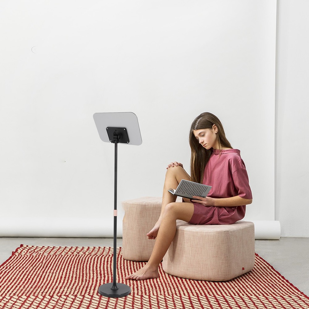 Adjustable Height Portable Floor Lectern Podium Stand for Speech Presentation