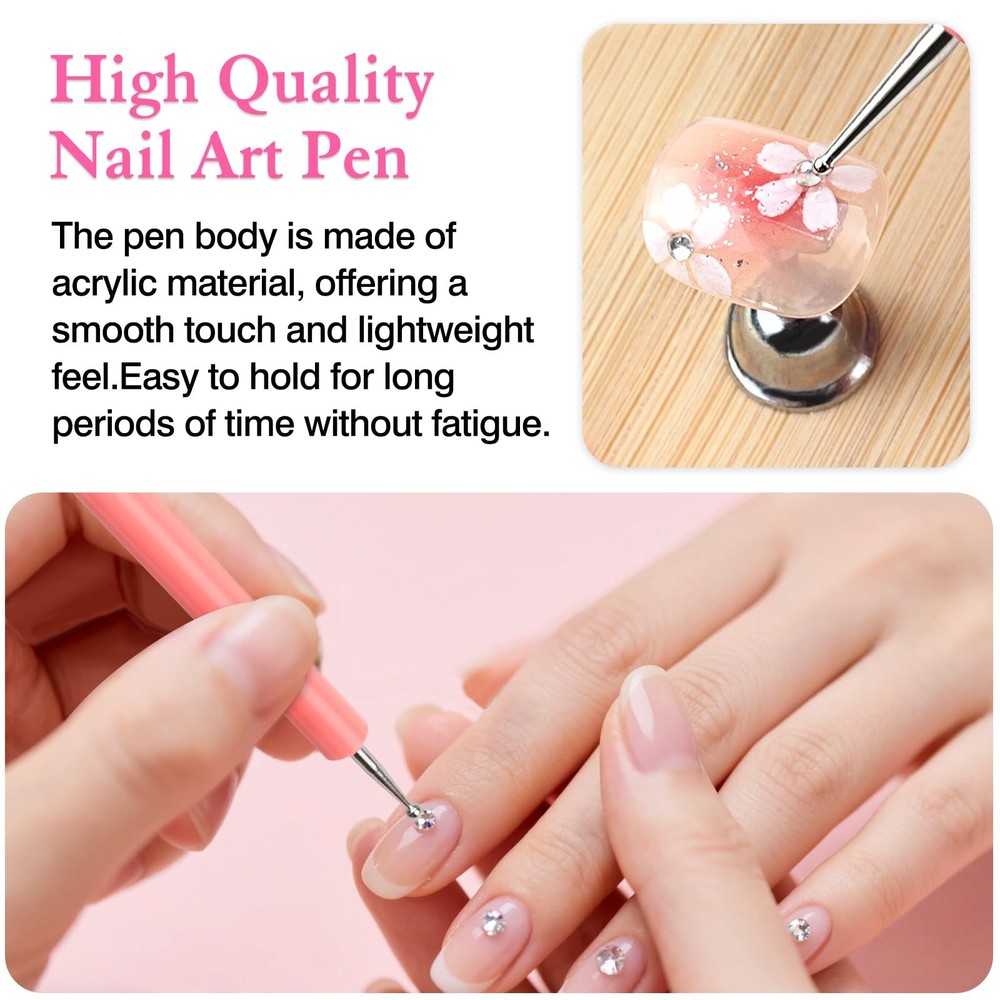 5-Piece Pattern Tracing & Embossing Stylus Set – Dual-Ended Ball Multicolored