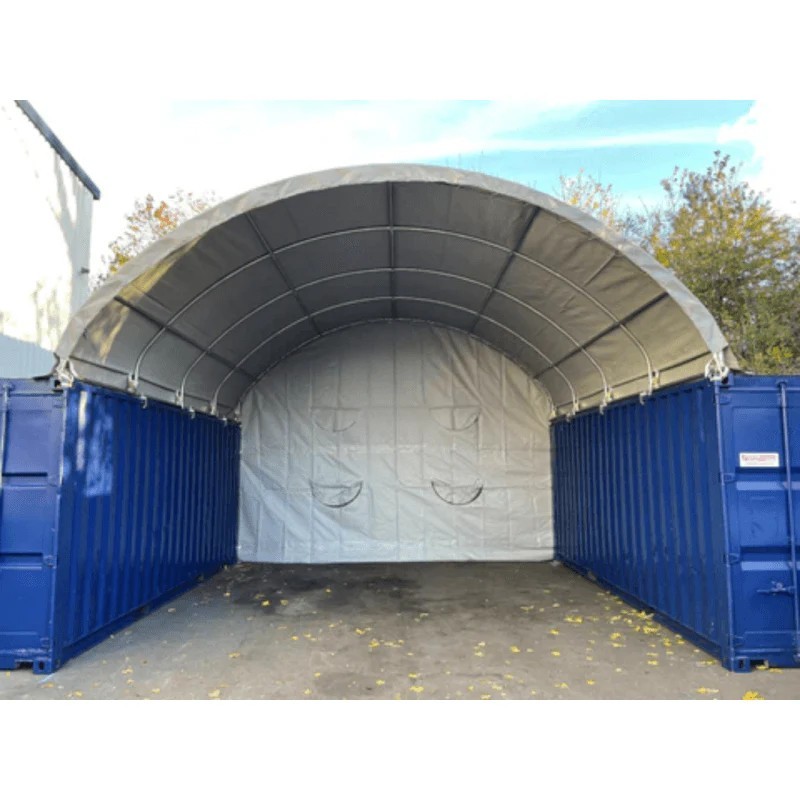 Rear Panel for W20' Container Shelter 11oz PE Back Panel Container Shelter Parts