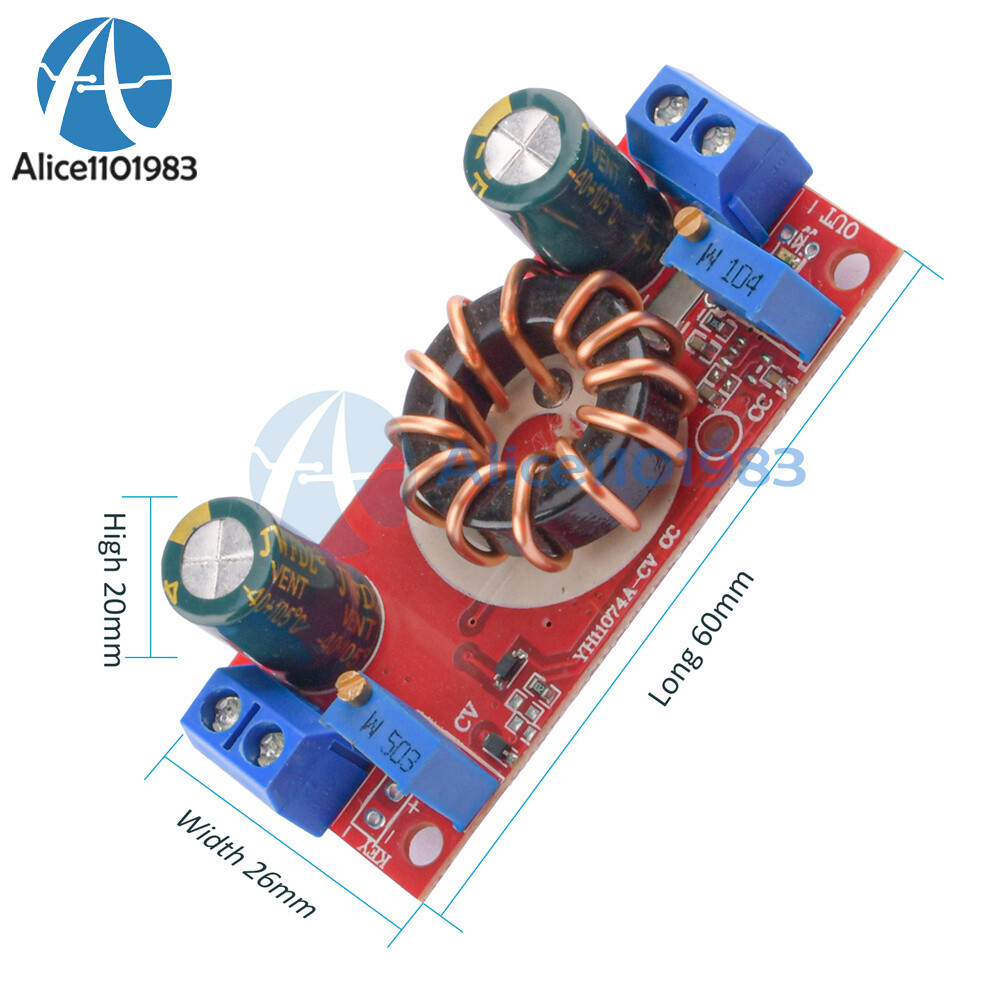DC-DC 10A Buck Step-down Module Constant Voltage Constant Current LED Driver