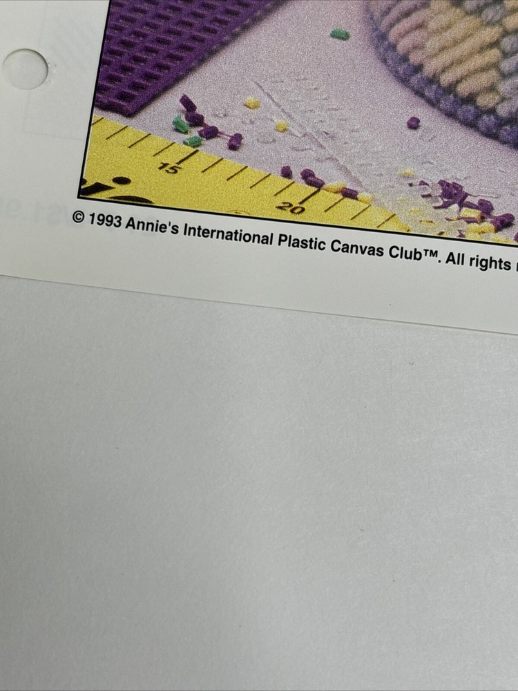 Snips Holder Annie's Attic Plastic Canvas Pattern