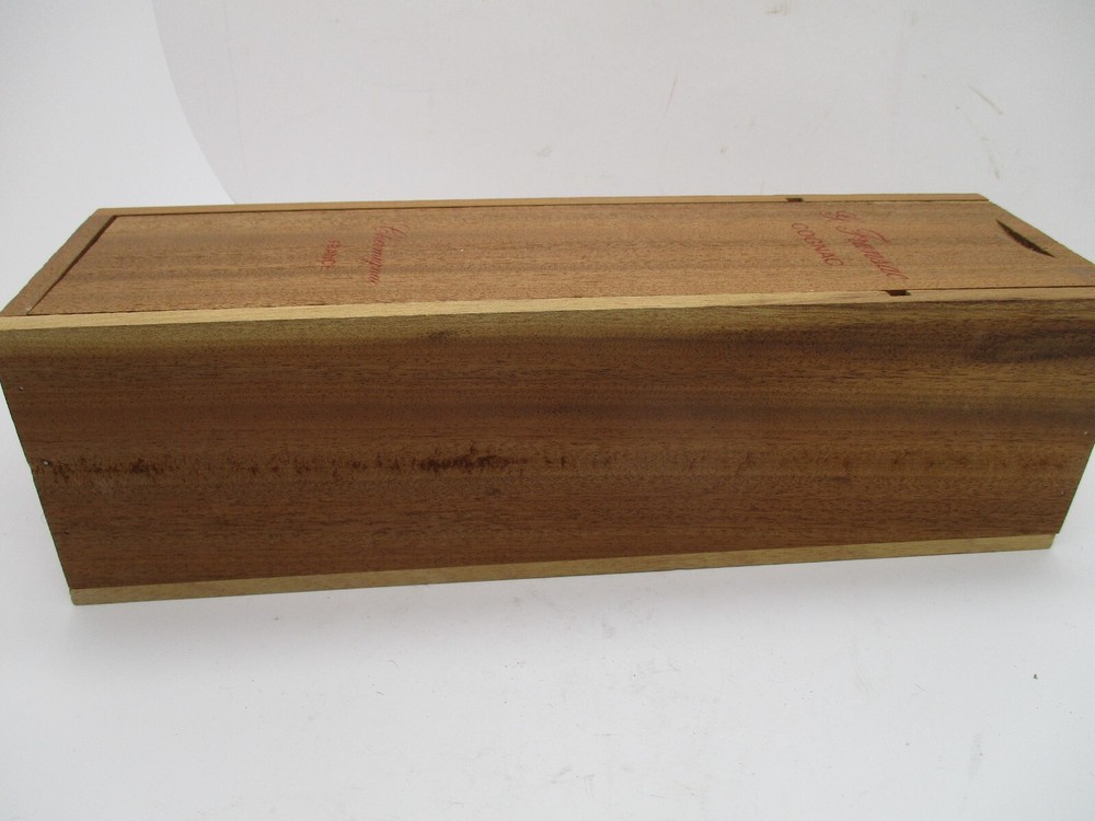 Champagne Fransac Cognac EMPTY Wood Presentation Box