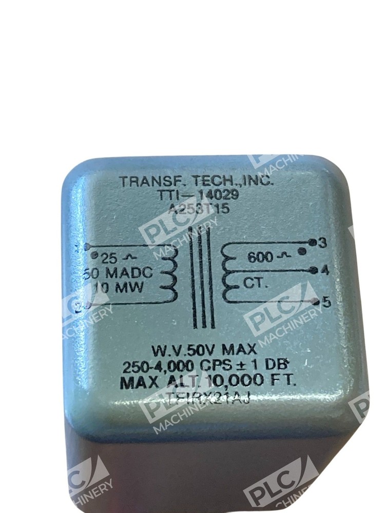 Transformer Tech TTI-14029 Audio Frequency Transformer TFIRX21AJ