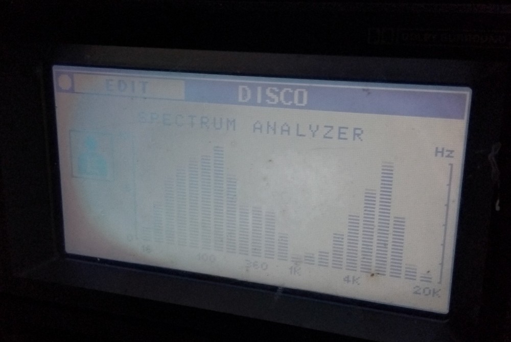 Vintage Sony Liberty SDP-V810 Digital Sound Processor Graphic Equalizer Analyzer