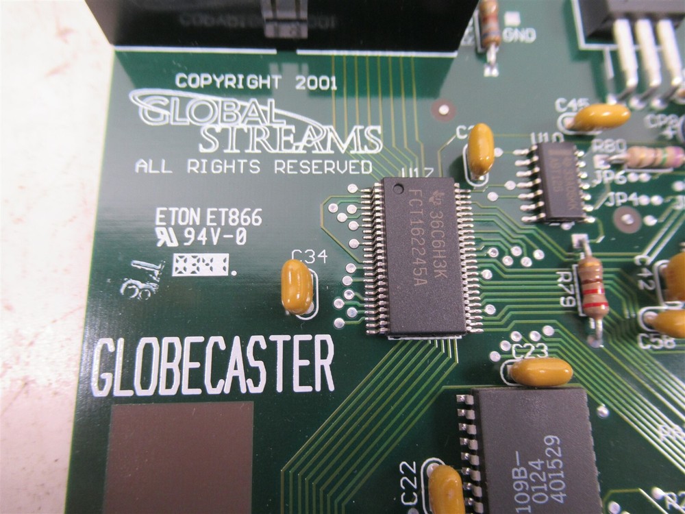 Global Streams GlobeCaster 34-333-4 Synchronizing Input Module Plug-In
