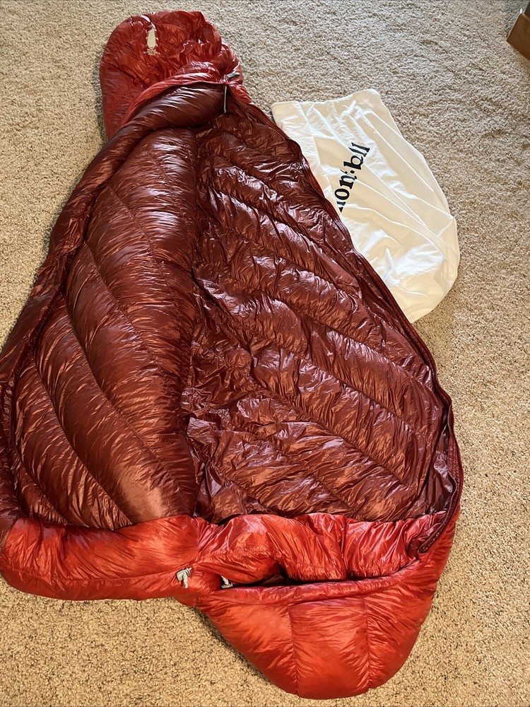 mont-bell Down Hugger 800 #0 Regular Sleeping Bag. Excellent Condition.