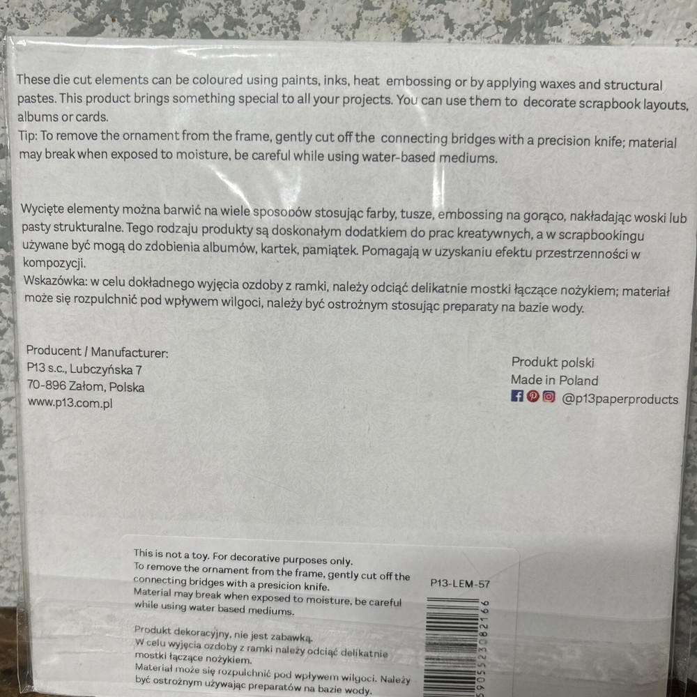 P13 Light Chipboard Album Lemonade