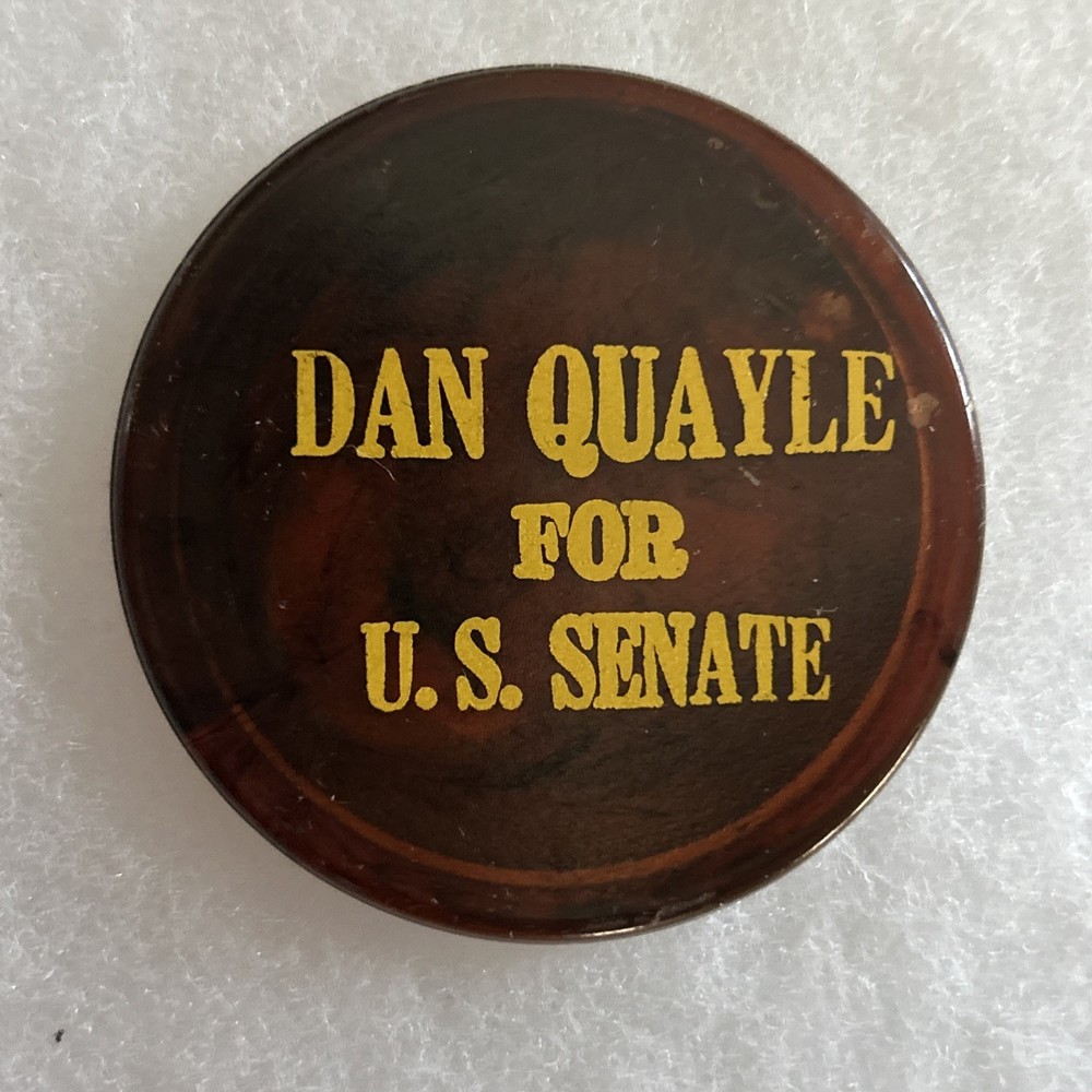 Dan Quayle For U.S. Senate  2 3/4” pocket mirror