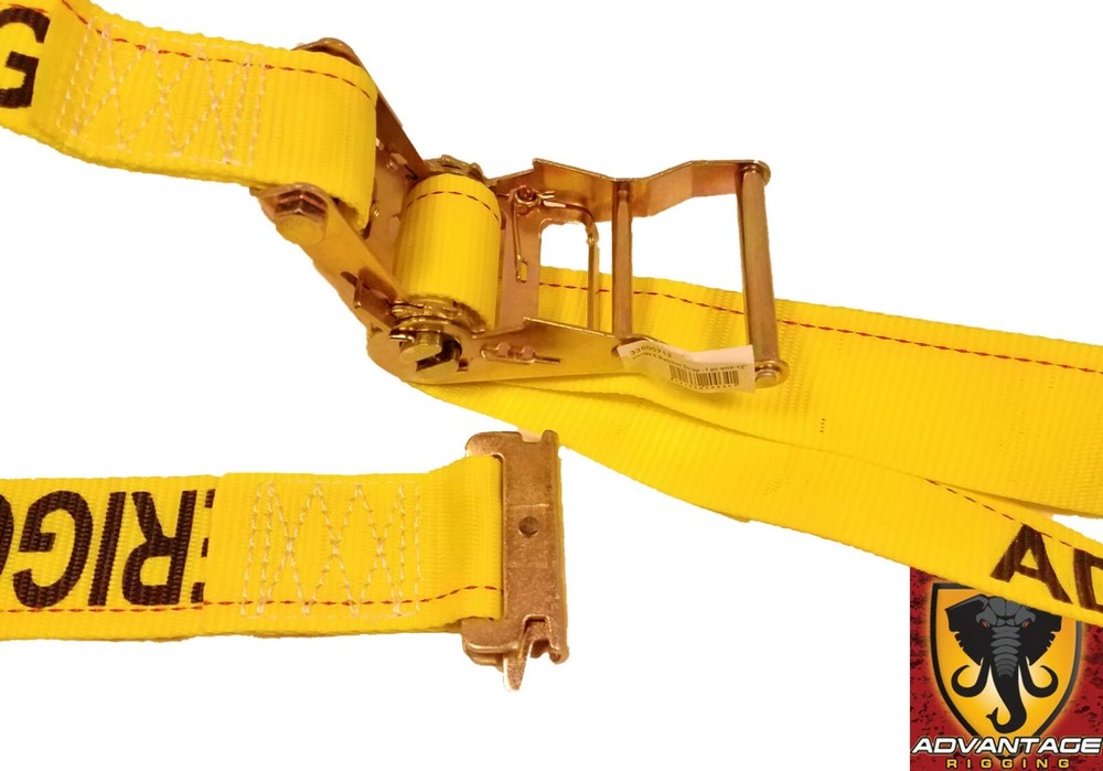 Transport Hauling Load Package - (20) E-Track 12' Ratchet Tie Down Strap