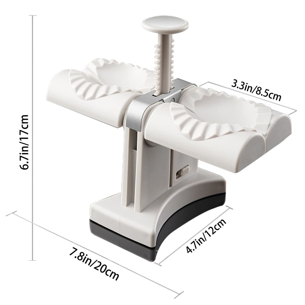 Sameme Household Double Head Automatic Dumpling Maker Regular, DH-Manual