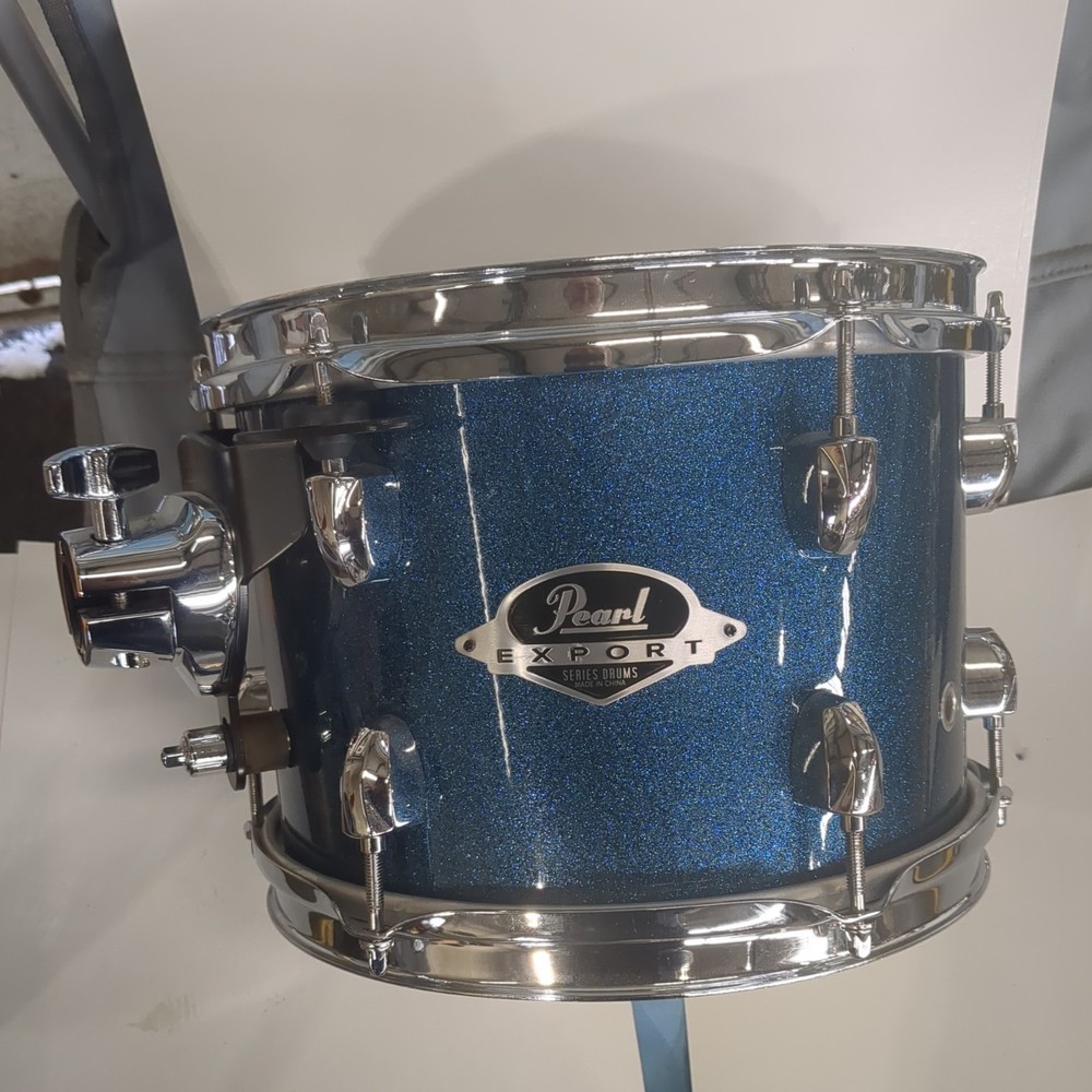 Pearl Export 10"x7" Blue Sparkle Tom