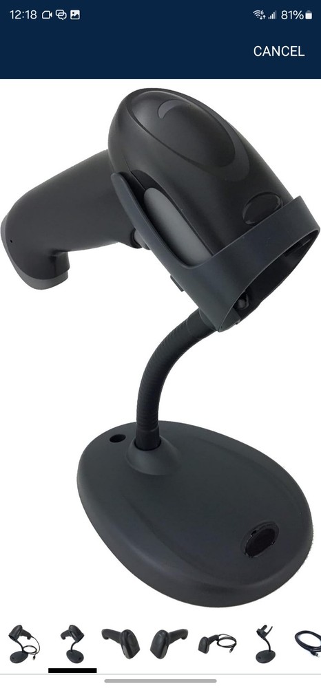Honeywell Voyager XP 1470G USB 1D/2D Barcode Scanner POS Handheld QR Code Reader