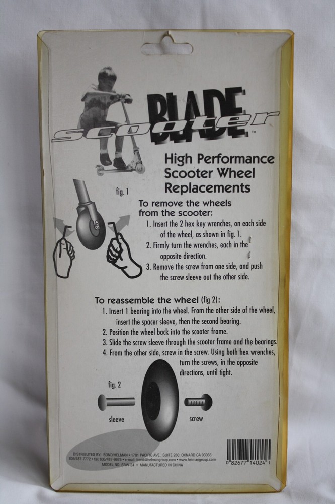 Blade High Performance Scooter Wheel Replacement 100mm Razor Micro Scooters
